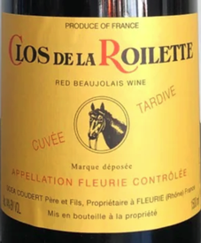 Clos de la Roilette Fleurie Beaujolais Cuvee Tardive 1.5 Liter Magnum 2023